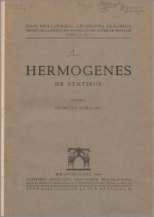 Hermogenis De statibus