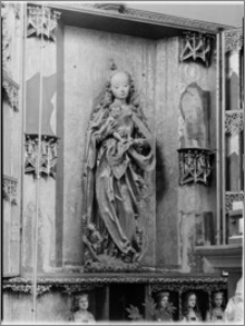 Frombork [Katedra Wniebowzięcia Najświętszej Marii Panny i św. Andrzeja, fragment gotyckiego ołtarza w nawie północnej]