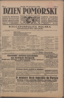 Dzień Pomorski 1933.09.20, R. 5 nr 215