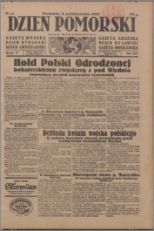 Dzień Pomorski 1933.10.08, R. 5 nr 231