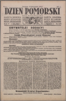 Dzień Pomorski 1933.11.11, R. 5 nr 259