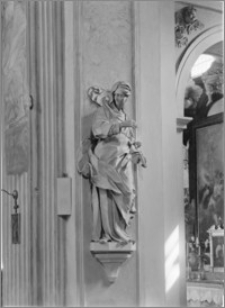 Kraków [Kościół pw. św. Anny – rzeźba św. Anny, sztukateria autorstwa Baltazara Fontany]