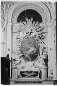Kraków [Kościół pw. św. Anny – ołtarz boczny, sztukateria autorstwa Baltazara Fontany]
