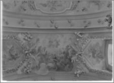 Kraków [Kościół pw. św. Anny – fragment sklepienia nawy głównej, sztukateria autorstwa Baltazara Fontany]