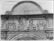 Chojnów. Zamek Piastowski. Portal główny - fragment