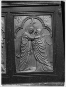 Chojnów. Kościół pw. Niepokalanego Poczęcia Najświętszej Marii Panny. Ołtarz boczny - fragment