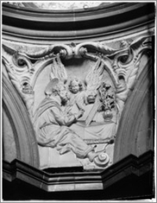 Kraków. Bazylika archikatedralna św. Stanisława i św. Wacława. Wnętrze. Fragment kopuły