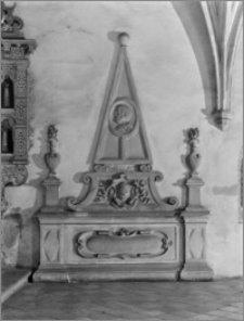 Kraków. Kościół dominikanów Św. Trójcy. Krużganki klasztoru. Epitafium Galeazzo Guicciardiniego (zm. 1557)