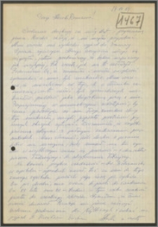 List Stanisława Kiałki z dnia 14 grudnia 1969 roku