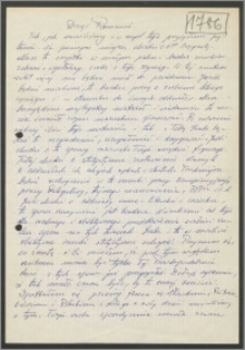 List Stanisława Kiałki z dnia 12 stycznia 1971 roku