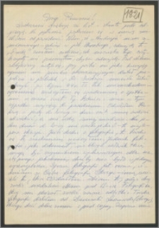 List Stanisława Kiałki z dnia 24 lutego 1971 roku