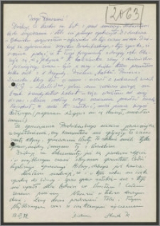 List Stanisława Kiałki z dnia 18 marca 1972 roku