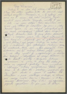 List Stanisława Kiałki z 20 lutego 1973 roku