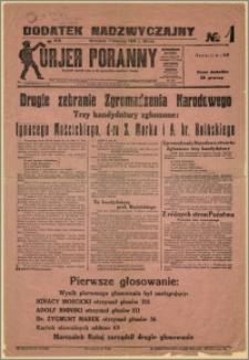 Kurjer poranny - Dodatek Nadzwyczajny, 1926.06.01, Nr 150