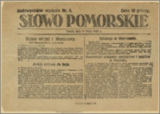 Słowo Pomorskie - Nadzwyczajne wydanie, 1926.05.17, Nr 9