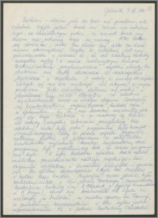 List Sabiny Korejwo z dnia 7 grudnia 1972 roku