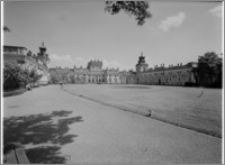 Warszawa. Wilanów. Muzeum Pałacu Jana III, widok ogólny od strony zachodniej