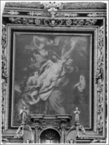 Sieraków – Kościół Pobernardyński Najświętszej Maryi Panny Niepokalanie Poczętej [ołtarz główny, obraz "Zdjęcie z Krzyża"]