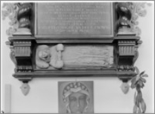Słupsk – kościół parafialny pw. św. Jacka [fragment nagrobku księżnej Anny von Croy]