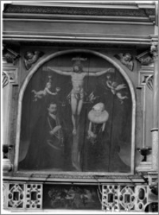 Słupsk – kościół parafialny pw. św. Jacka [ołtarz główny – obraz]