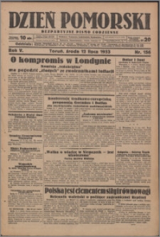 Dzień Pomorski 1933.07.12, R. 5 nr 156