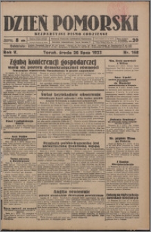 Dzień Pomorski 1933.07.26, R. 5 nr 168