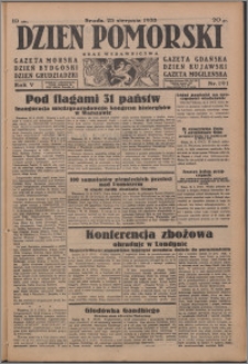 Dzień Pomorski 1933.08.23, R. 5 nr 191