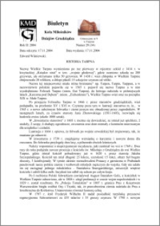 Biuletyn Koła Miłośników Dziejów Grudziądza 2004, Rok 2, nr 29(34) : Historia Tarpna