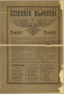 Dziennik Bydgoski, Nr. 16, Bydgoszcz, środa 21. stycznia 1920. Rok XIII, Cześć! Cześć!