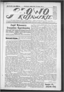 Słowo Kujawskie 1923, R. 6, nr 37