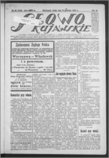 Słowo Kujawskie 1923, R. 6, nr 85
