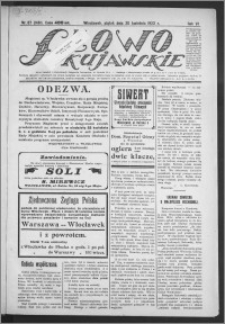 Słowo Kujawskie 1923, R. 6, nr 87