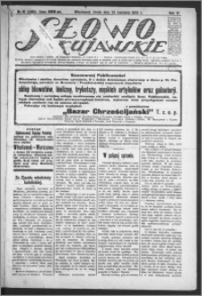 Słowo Kujawskie 1923, R. 6, nr 91