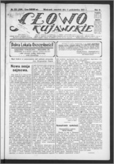 Słowo Kujawskie 1923, R. 6, nr 222