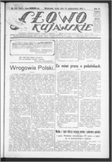 Słowo Kujawskie 1923, R. 6, nr 233