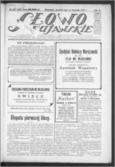 Słowo Kujawskie 1923, R. 6, nr 257