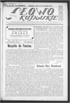 Słowo Kujawskie 1923, R. 6, nr 258