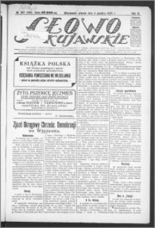 Słowo Kujawskie 1923, R. 6, nr 267