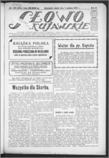 Słowo Kujawskie 1923, R. 6, nr 270