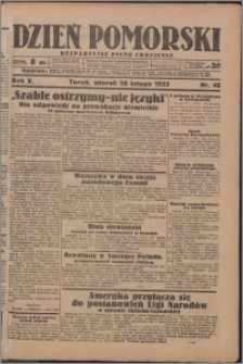 Dzień Pomorski 1933.02.28, R. 5 nr 48