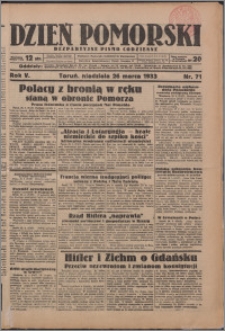 Dzień Pomorski 1933.03.26, R. 5 nr 71