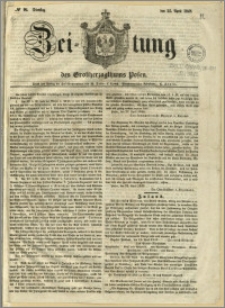 Zeitung der Grossherzogthums Posen, 1848.04.25, nr 96