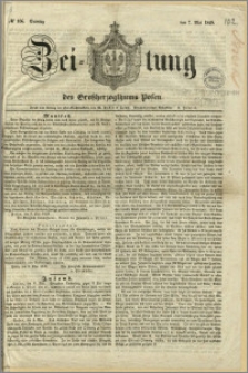 Zeitung der Grossherzogthums Posen, 1848.05.07, nr 106