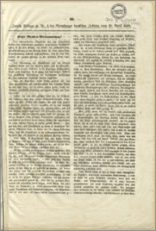 Hohe Bundes - Versammlung! : Bromberg, den 15. April 1848