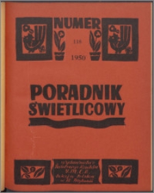 Poradnik Świetlicowy / Polska YMCA w W. Brytanii 1950, R. 11 nr 118