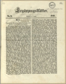 Ergänzungsblätter, 1848.08.02, nr 9