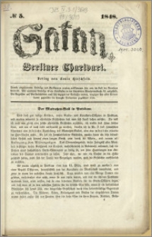 Satan. Berliner Charivari. No 5, 1848