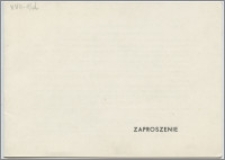 [Zaproszenie. Incipit] Polskie Towarzystwo Geograficzne Oddział w Toruniu, Instytut Geografii Uniwersytetu Mikołaja Kopernika, Towarzystwo Naukowe w Toruniu, ... proszą ob. Prof. Jan Zabłocki o wzięcie udziału w Sesji Naukowej poświęconej uczczeniu pamięci profesora Mieczysława Limanowskiego ... 25 i 26 kwietnia 1970 roku