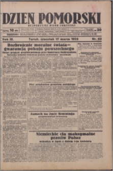 Dzień Pomorski 1932.03.17, R. 4 nr 63