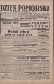 Dzień Pomorski 1932.03.30, R. 4 nr 73